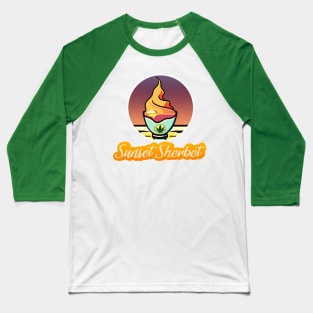 Sunset Sherbet Baseball T-Shirt